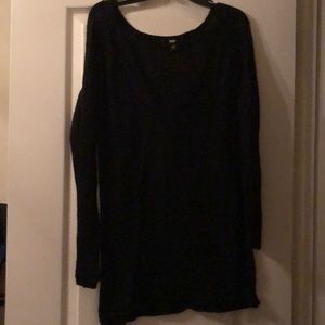 Mossimo black long sweater
